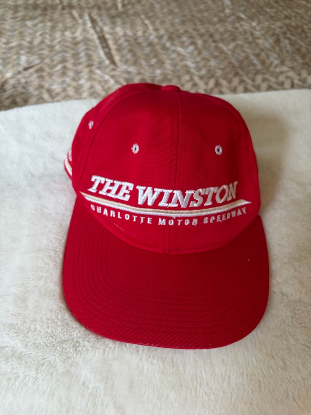 Chase Authentics Red Snapback Baseball Hat